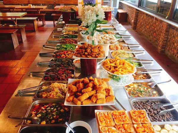 nhà hàng buffet chay hà nội