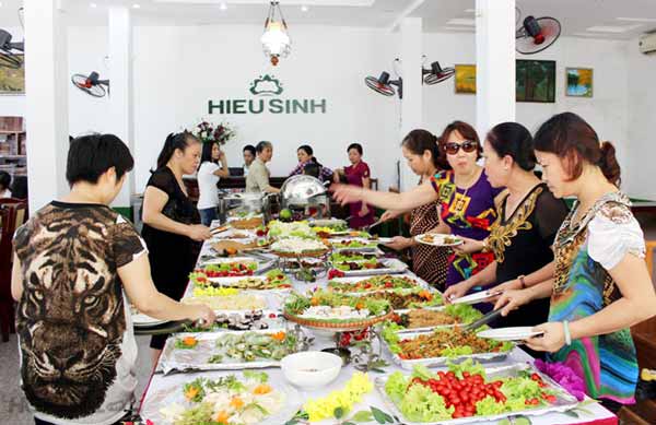 top nhà hàng chay hà nội
