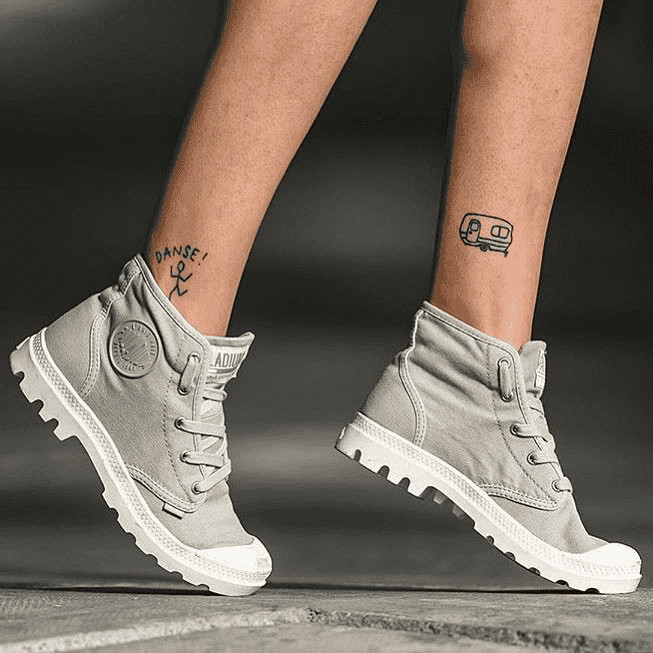 Giày Palladium có phần đế siêu bền và êm ái