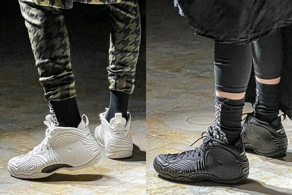 Thiết kế Air Foamposite One được lấy cảm hứng từ ý tưởng du hành thời gian