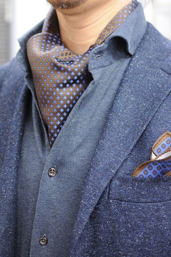 Khăn ascot pattern vuông