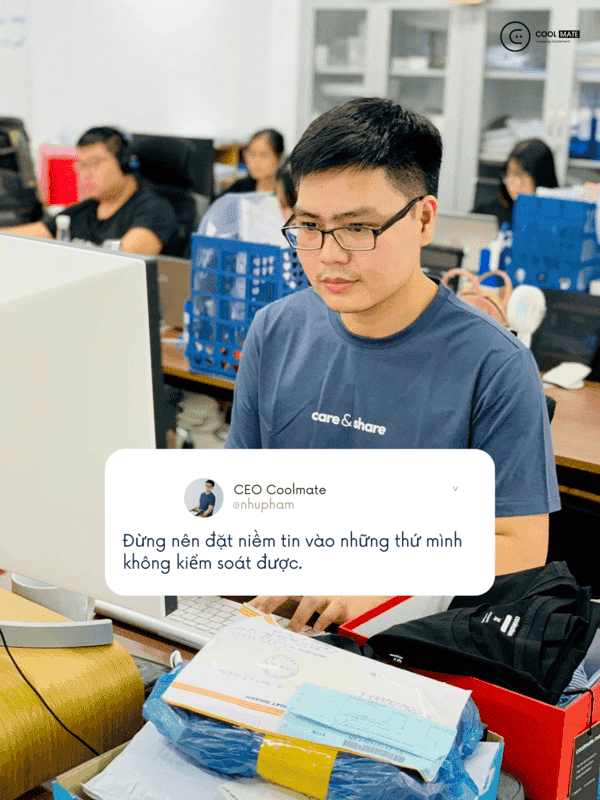 CEO sáng lập Coolmate Phạm Chí Nhu: Câu chuyện về 1 startup triệu đô