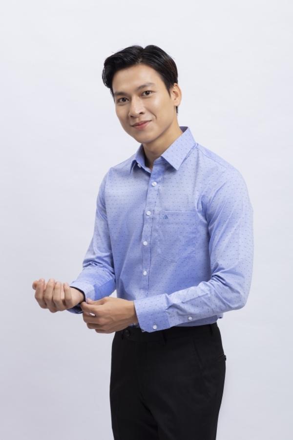 Áo sơ mi nam công sở đẹp thương hiệu Mattana