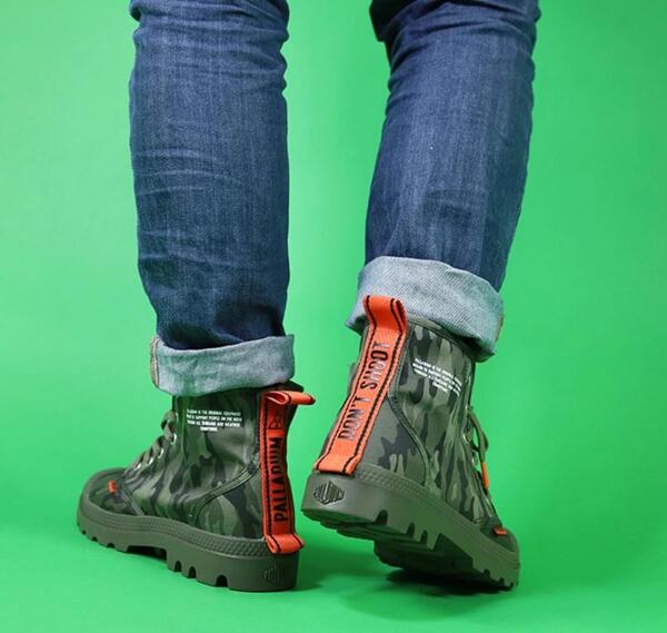 Họa tiết quân đội nổi bật của Pampa Hi Dare Safety 