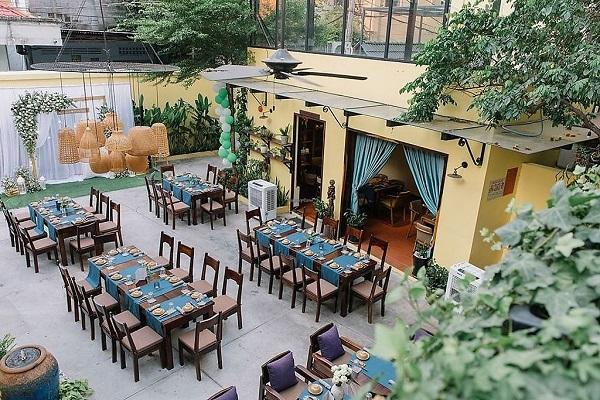 Khu Vườn Chay Garden Restaurant với không gian thật đẹp