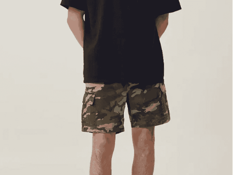 Quần short túi hộp nam nhập khẩu Worker Chino Short - Cotton:On