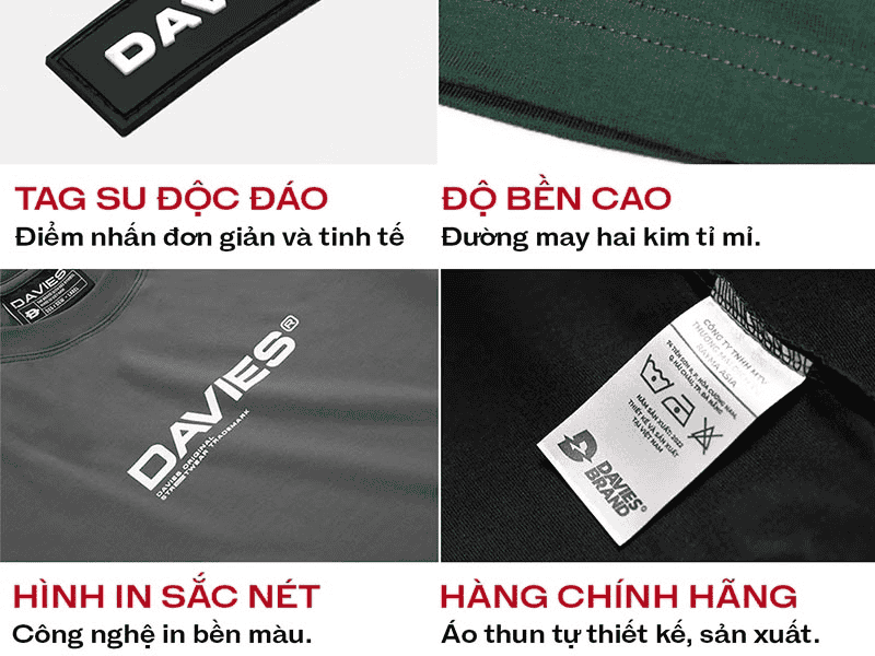 Các sản phẩm được chăm chút tỉ mỉ trong từng đường may