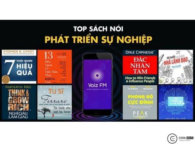 Nền tảng nghe sách nói Voiz FM