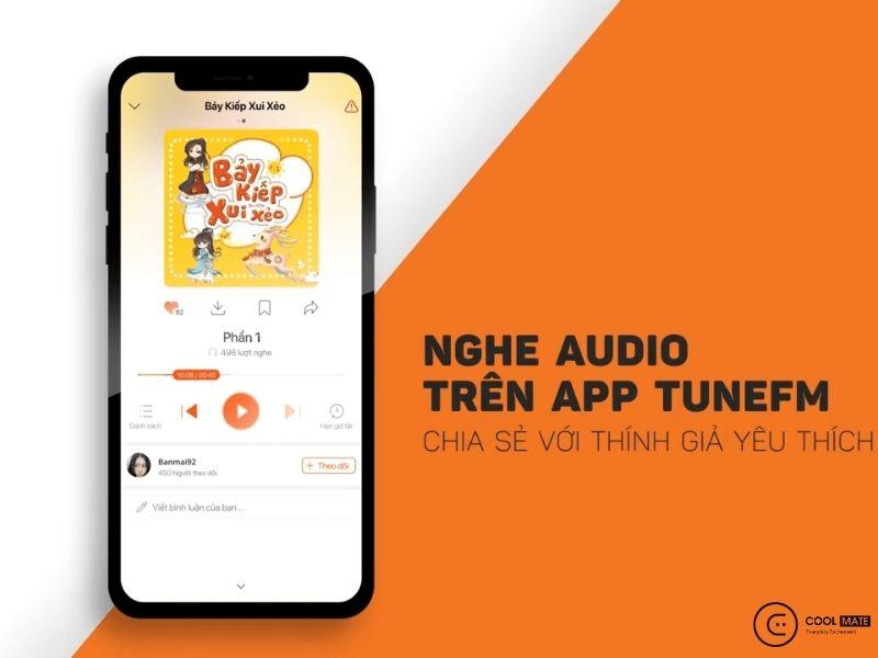 Nền tảng nghe sách nói TuneFM