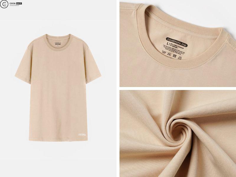 Áo thun nam Cotton compact phiên bản Premium