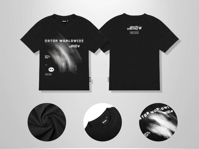 &aacute;o thun nam form rộng 