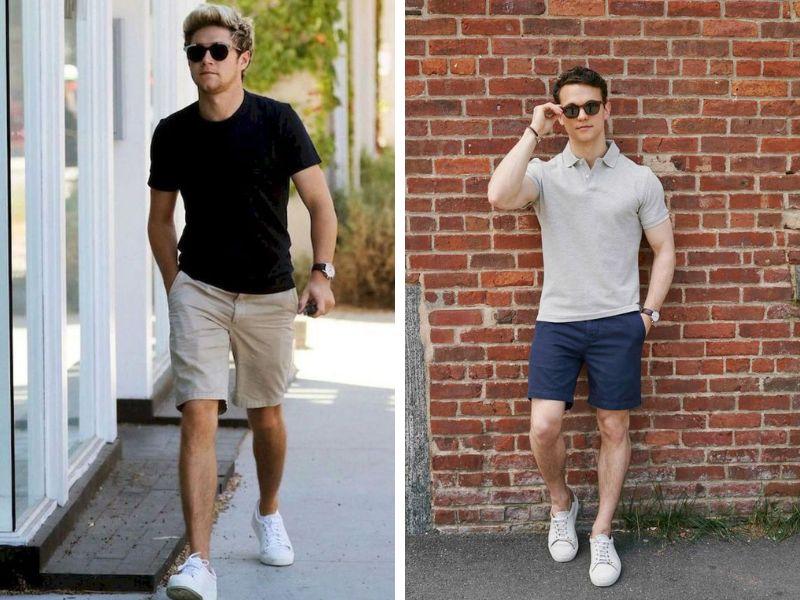 Tùy thương hiệu mà kiểu dáng hay chất liệu quần short có thể khác nhau