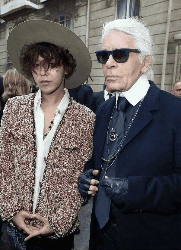 G-Dragon và Karl Lagerfeld: Mối quan hệ thân thiết