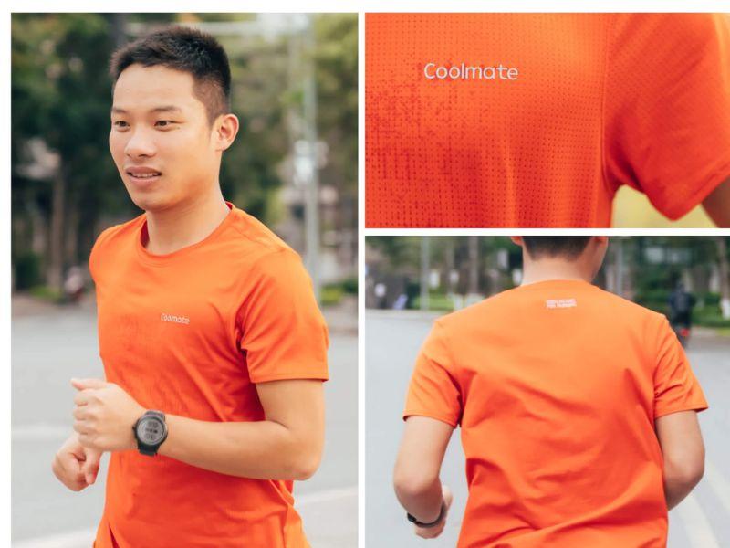 thiết kế Áo chạy bộ Essential Coolmate