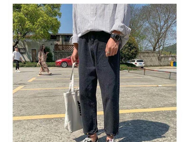 Dáng người oval nên chọn quần rộng