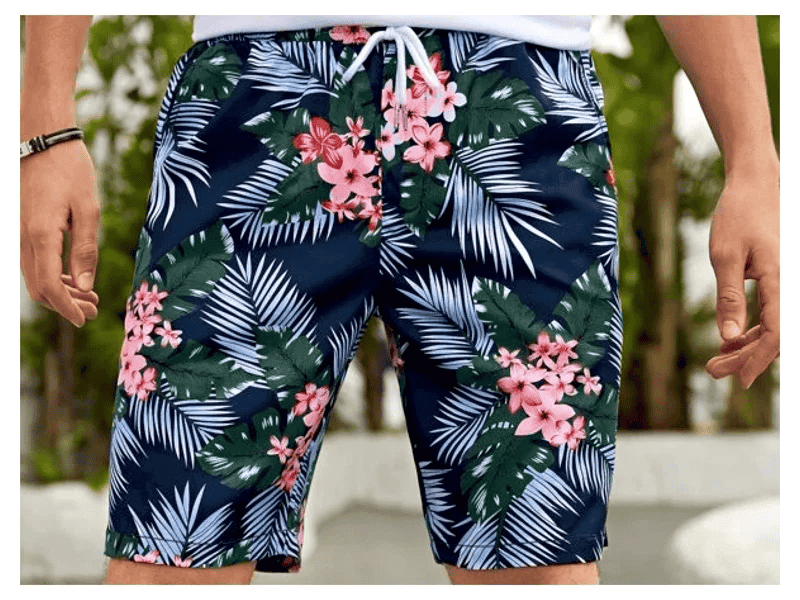 Khi nói đến mùa hè thì chúng ta không thể bỏ qua mẫu short họa tiết nam đi biển
