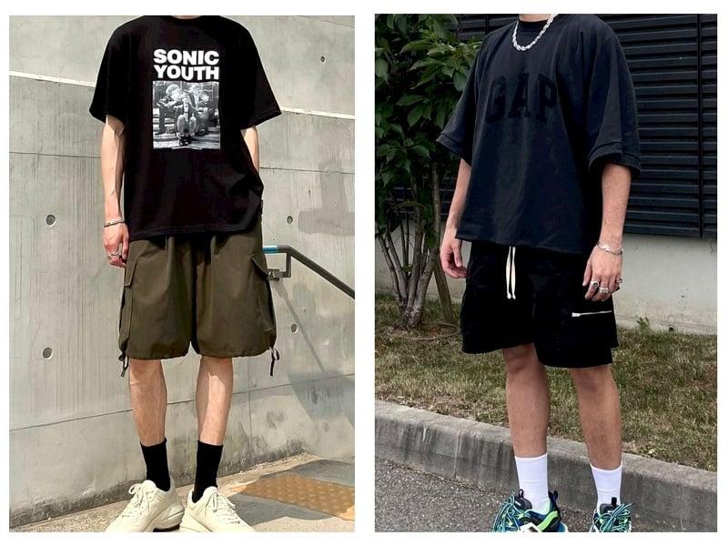 Short vải dù nam có form dáng vô cùng đẹp nên rất được cánh mày râu săn đón