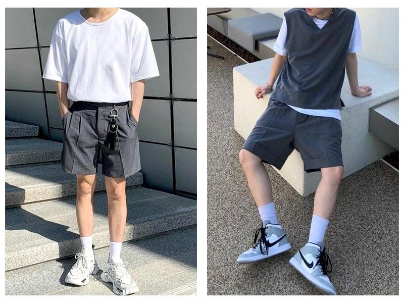 Độ dài của quần short nam chính là một trong những yếu tố quyết định khi chọn mua sản phẩm