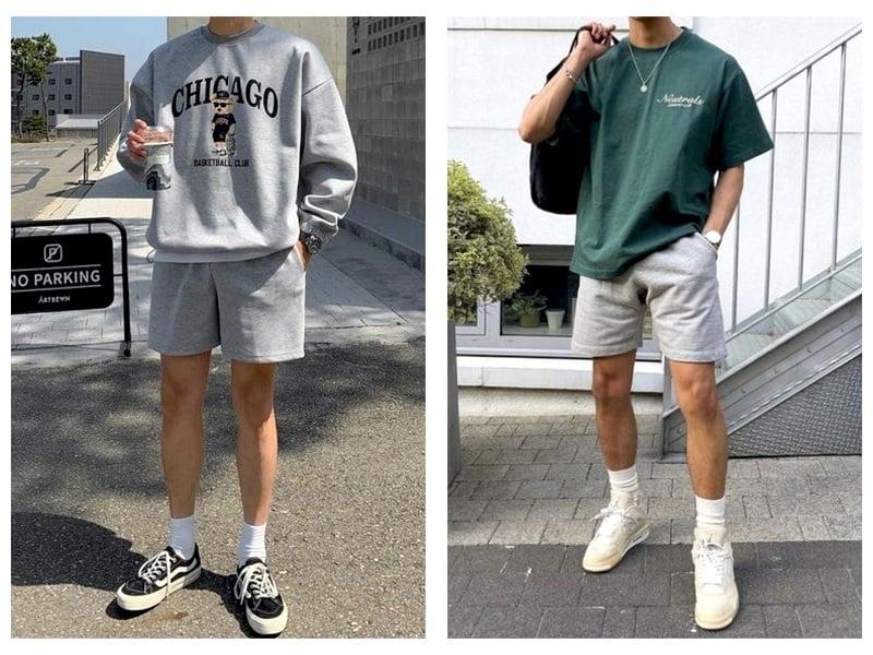 Kiểu dáng của short nỉ thì vô cùng trẻ trung, cá tính và mang hơi hướng Street Style