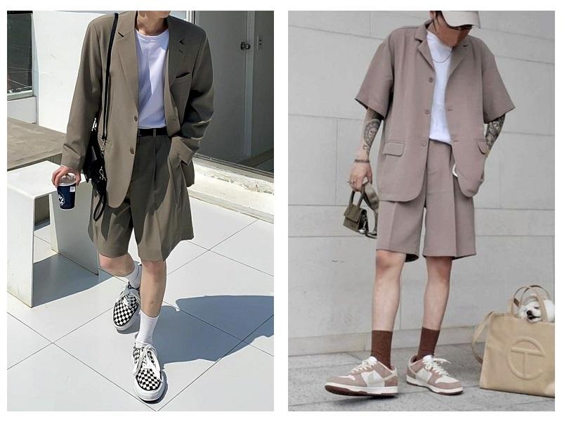 Nhắc đến các kiểu quần ngắn theo phong cách Hàn Quốc thì chúng ta không thể bỏ qua mẫu quần tây ngắn