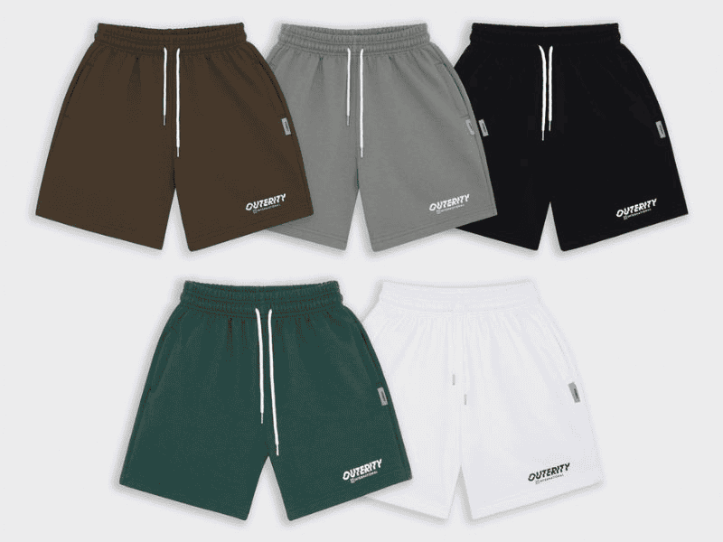 Quần short nỉ nam Ourterity