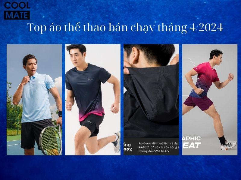 áo thể thao bán chạy tháng 4 2024