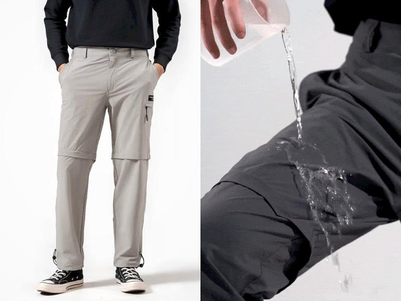 Quần Dài Nam UT Pants được áp dụng công nghệ trượt nước tiên tiến