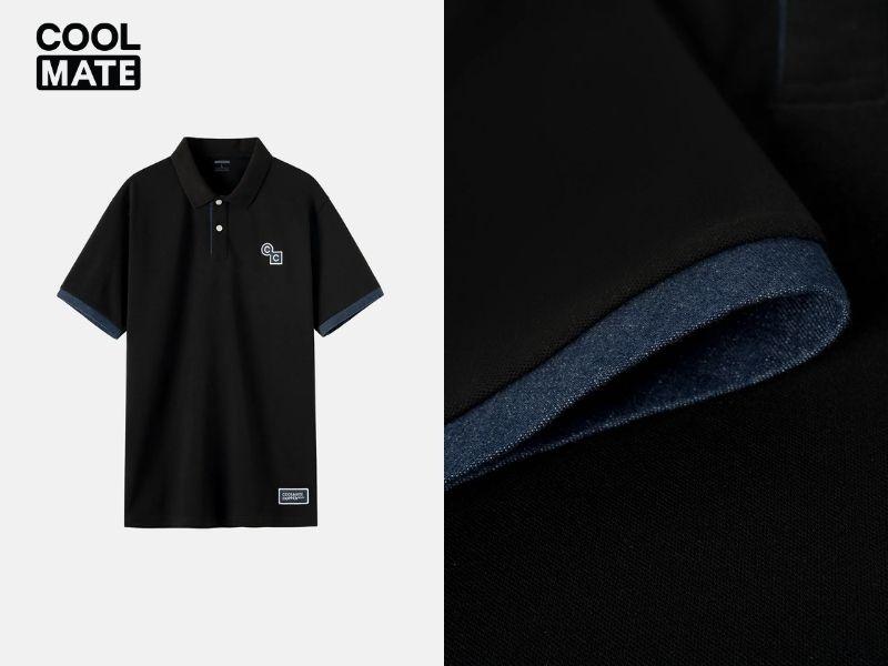 Áo polo nam phối Jeans năng động, cá tính 