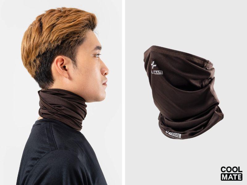 Cách sử dụng khăn ống chạy bộ làm khăn che cổ