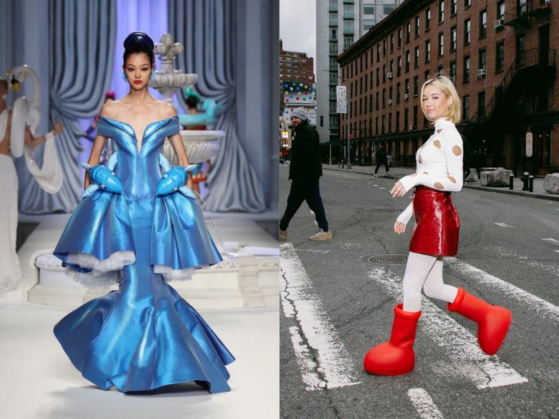 Thời trang tái hiện lại hoạt hình một cách đầy nghệ thuật