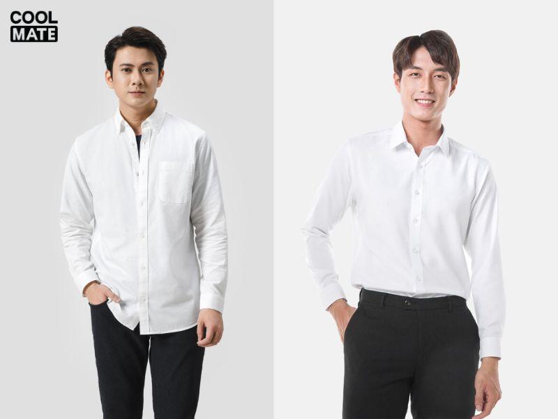 Sơ mi trắng là lựa chọn tốt nhất để mặc đi chụp ảnh căn cước -  Mang đến vẻ ngoài thanh lịch, trưởng thành.