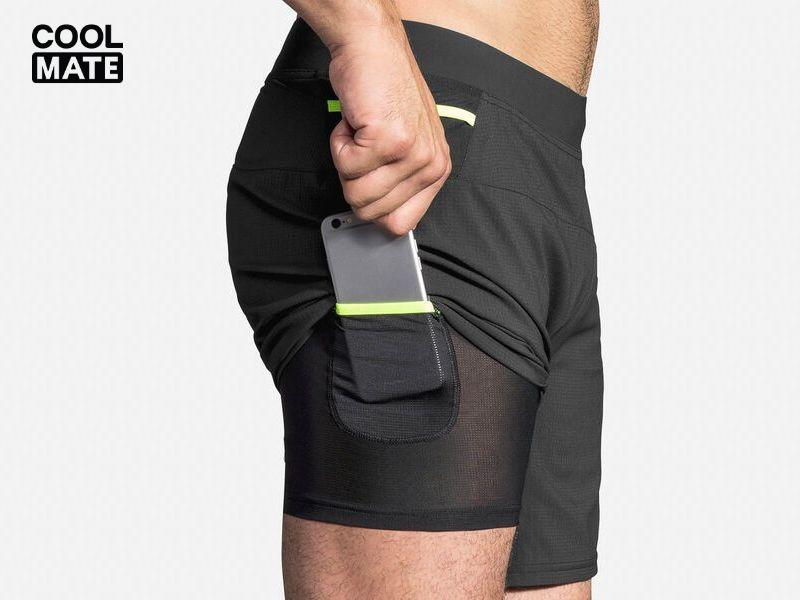 Thiết kế túi quần ở đùi dành cho các mẫu quần chạy bộ