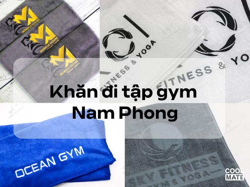Khăn tập gym Nam Phong màu xám