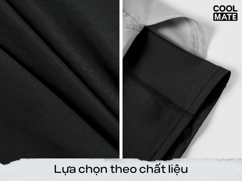 Lựa chọn chất liệu quần chạy bộ 2 lớp: lớp trong thấm hút, lớp ngoài chống nước/gió