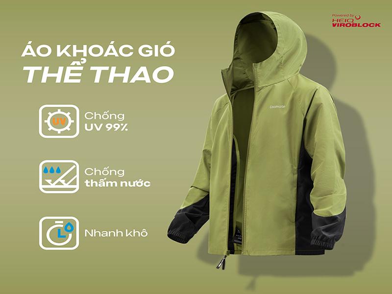 Áo khoác nam có mũ Daily Wear Coolmate