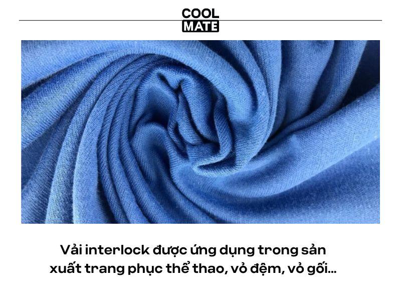 Vải interlock mang nhiều ưu điểm nổi trội của vải thun