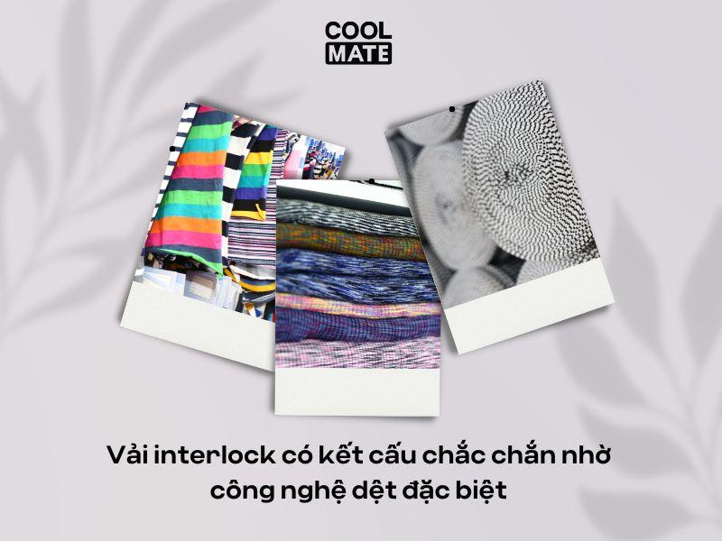 Kết cấu vải interlock cực chắc chắn