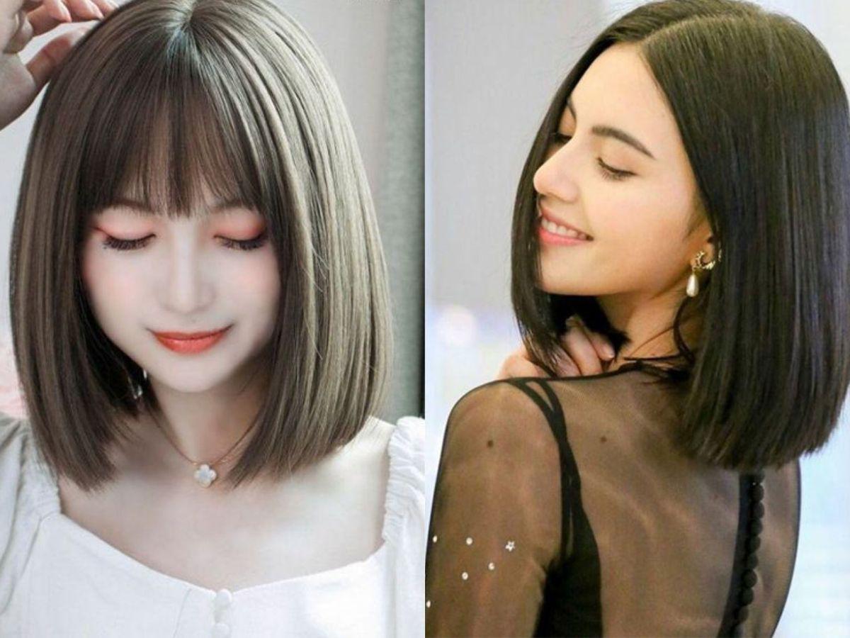 Kiểu tóc này rất phù hợp cho những bạn yêu thích sự đơn giản