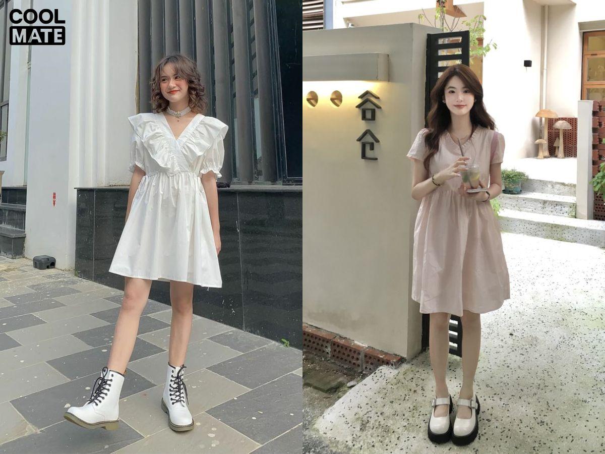 Váy baby doll nữ tính, trẻ trung
