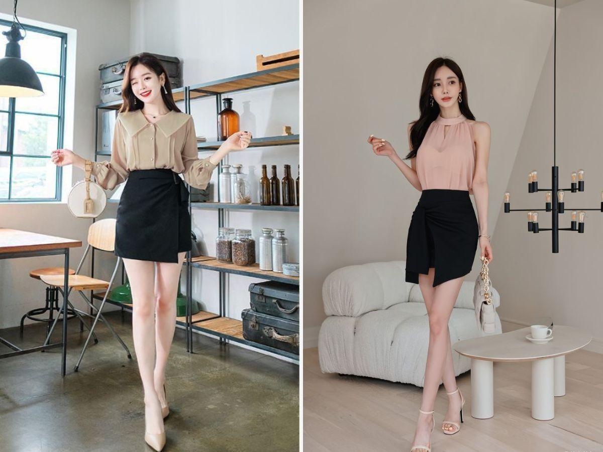 Chân váy công sở biến tấu