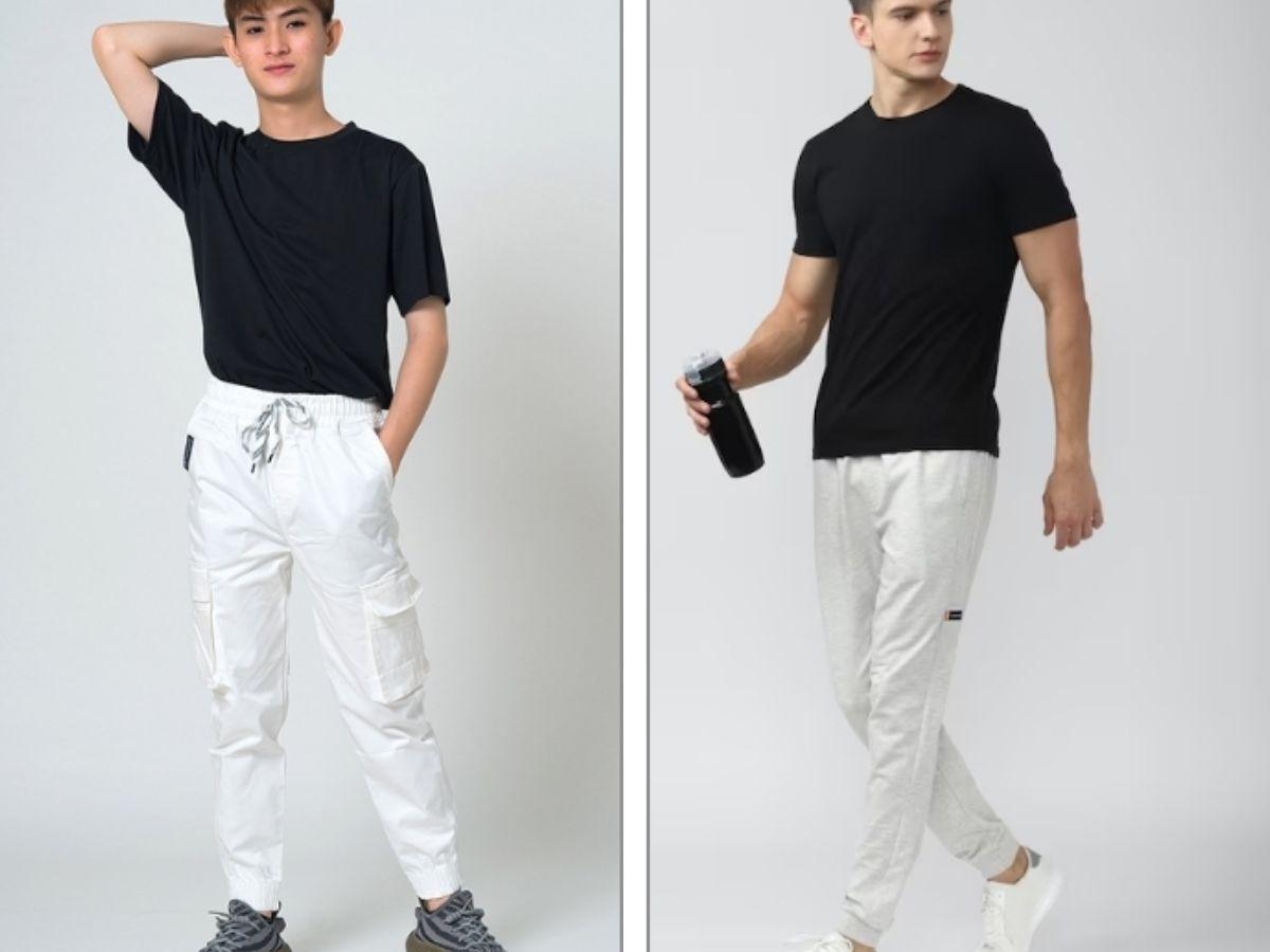 Thoải mái, năng động và luôn hợp mốt cùng quần jogger và áo thun