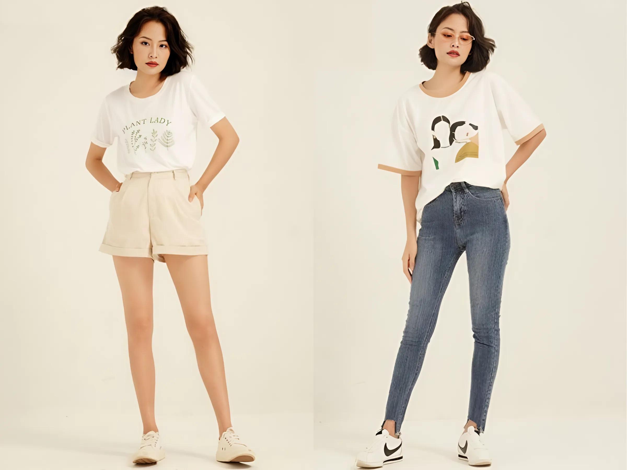 Combo Bất Bại: Áo Thun Basic Coolmate + Quần Jeans/Short