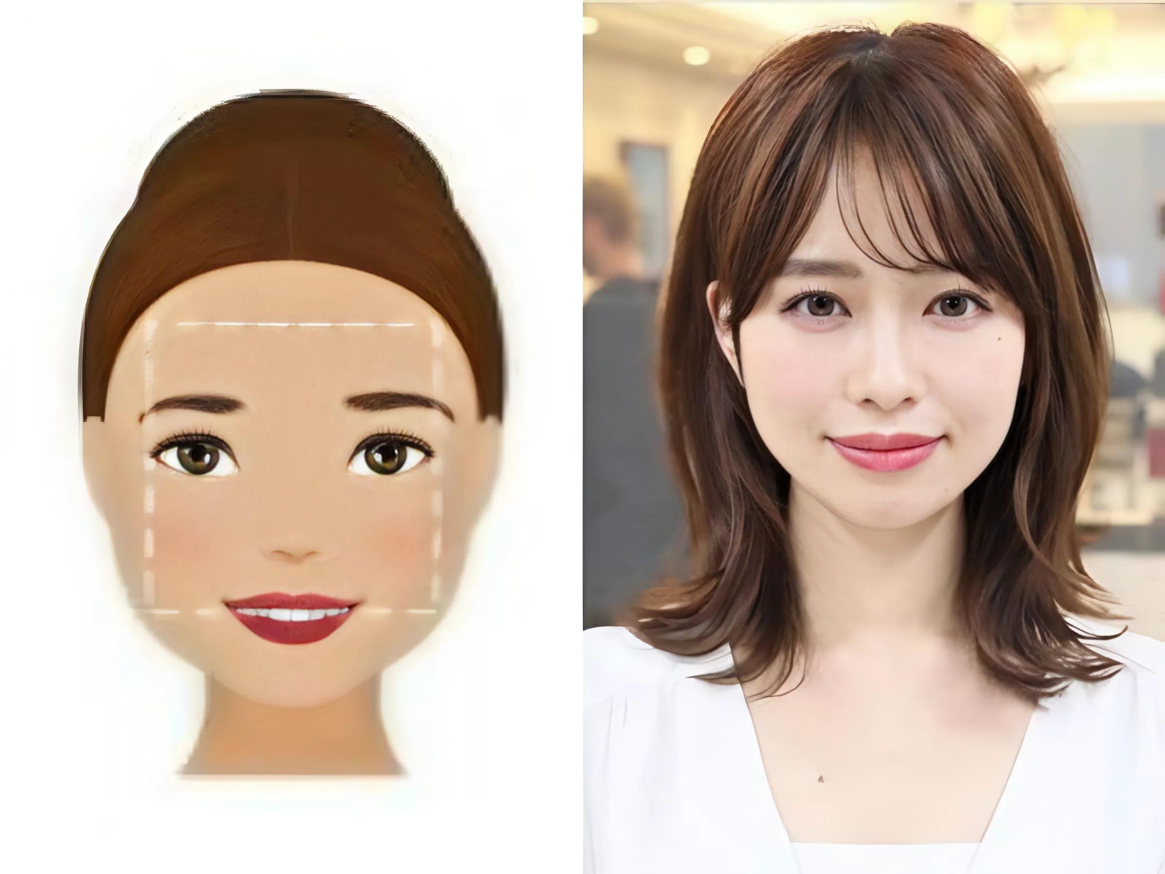Dáng mặt vuông