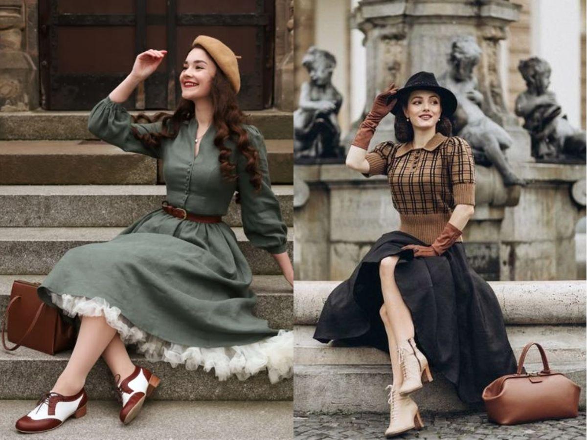 Gợi ý phối đồ theo phong cách Vintage