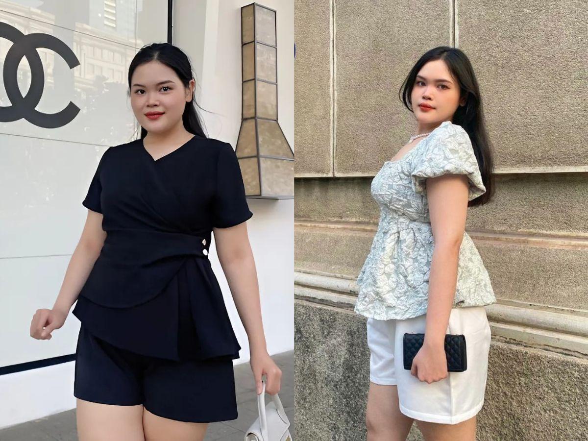 Nguyên tắc vàng phối đồ cho người mập lùn nữ