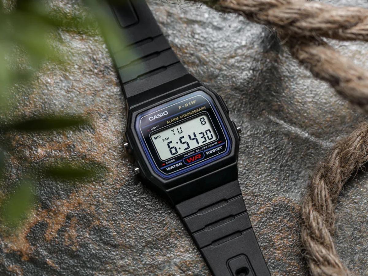 Casio F-91W vẫn là một trong những mẫu đồng hồ điện tử phổ biến nhất hiện nay