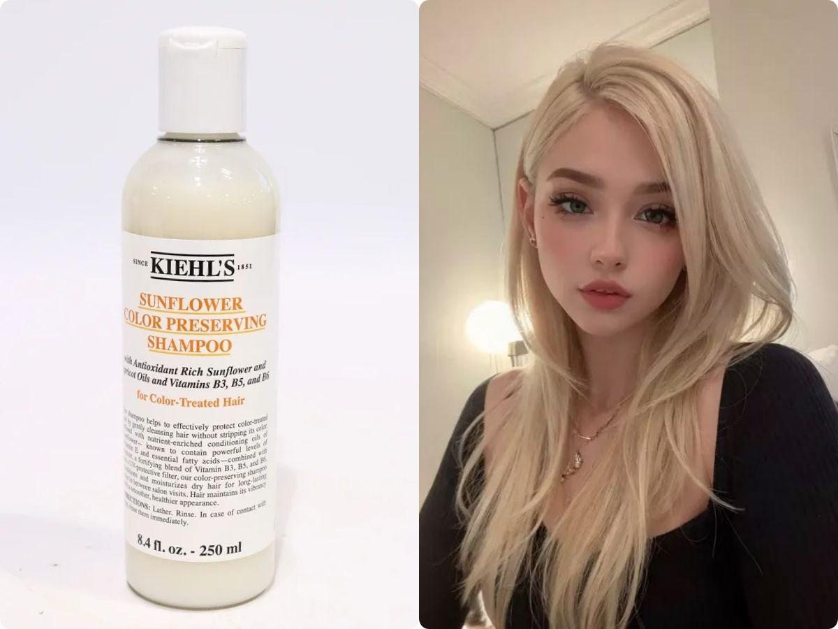Dầu gội Kiehl's Sunflower Color Preserving Shampoo