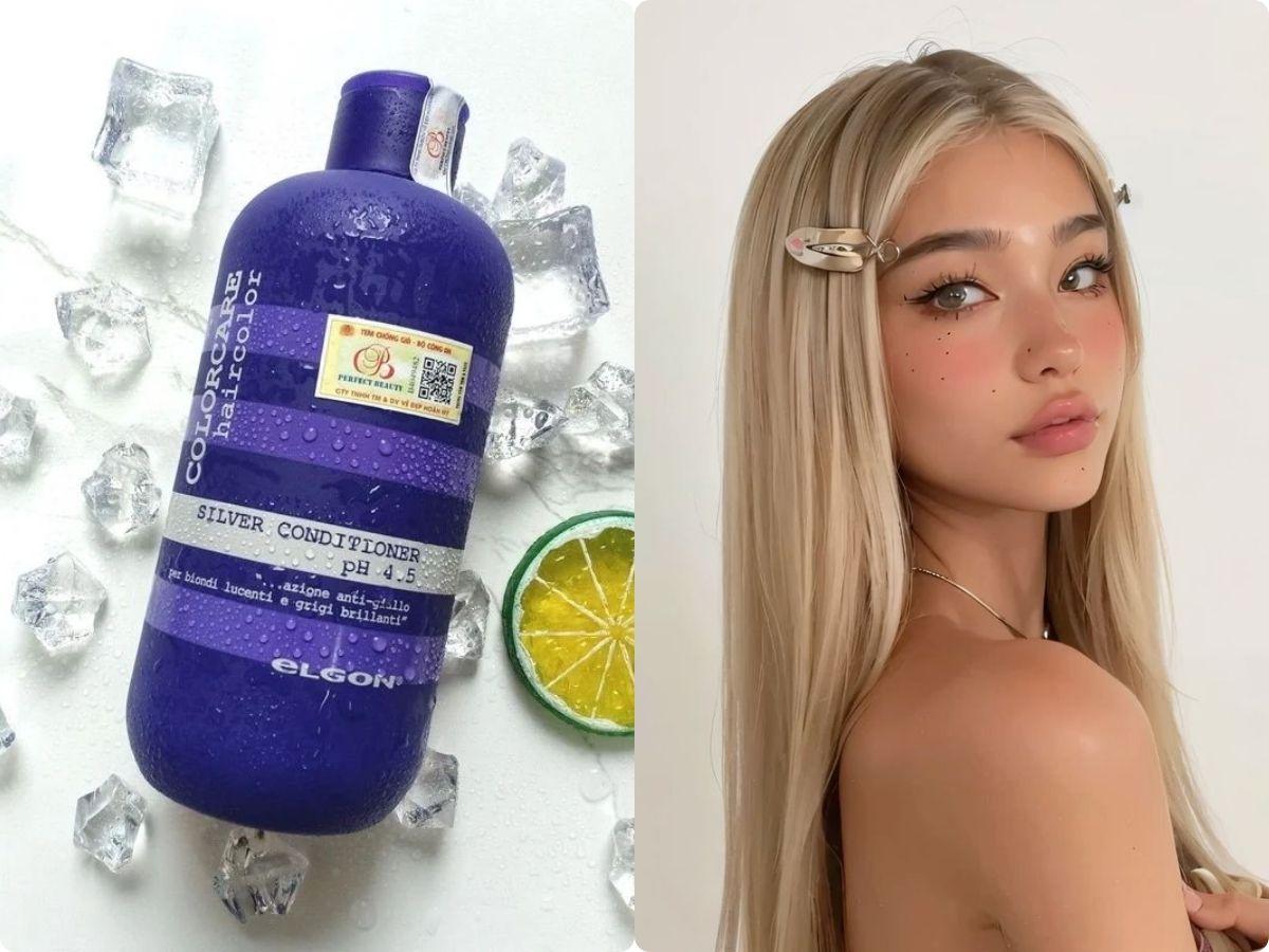 Dầu gội tím Elgon Colorcare Silver Shampoo