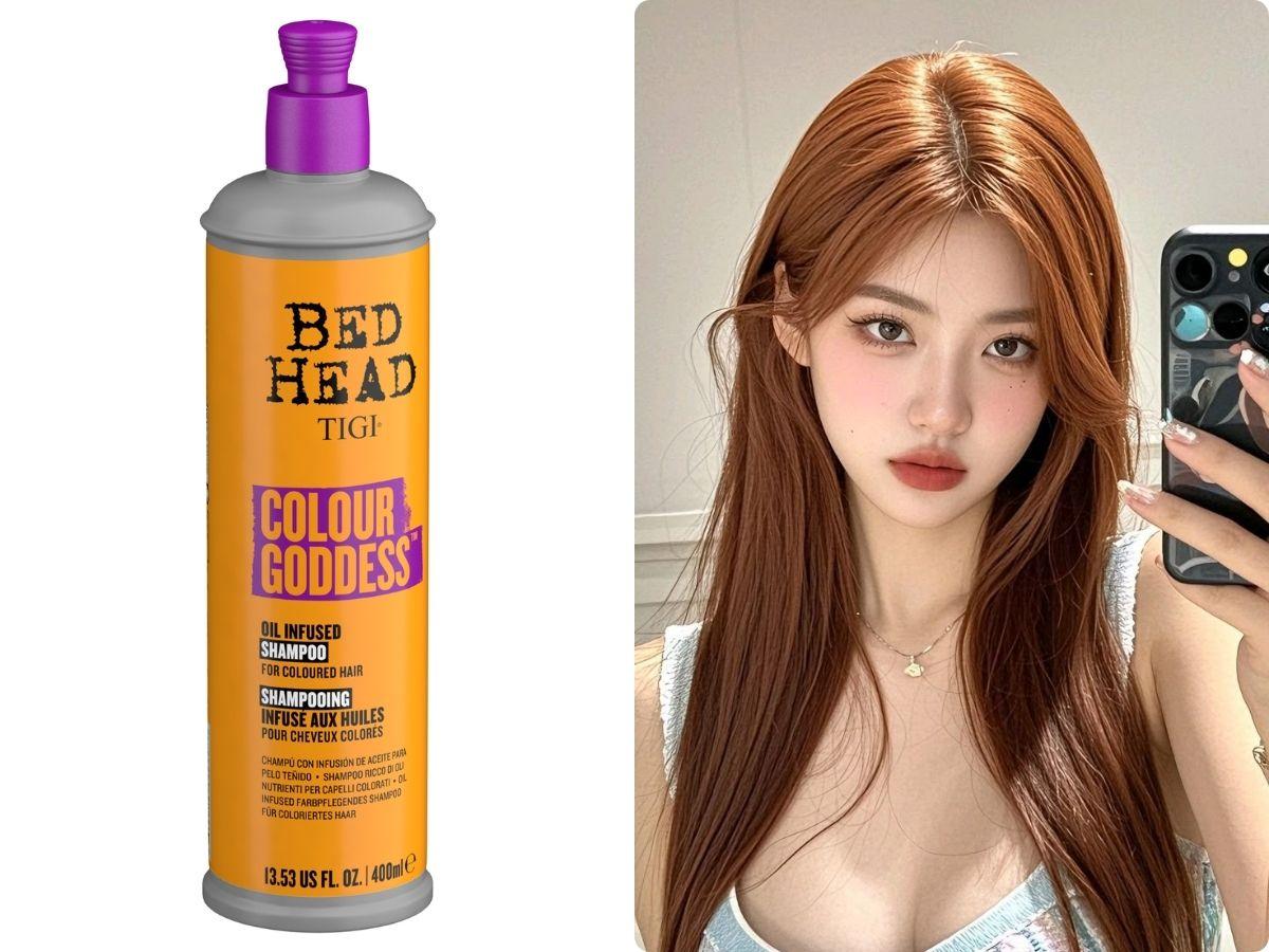 Dầu gội TIGI Bed Head Colour Goddess Oil Infused Shampoo