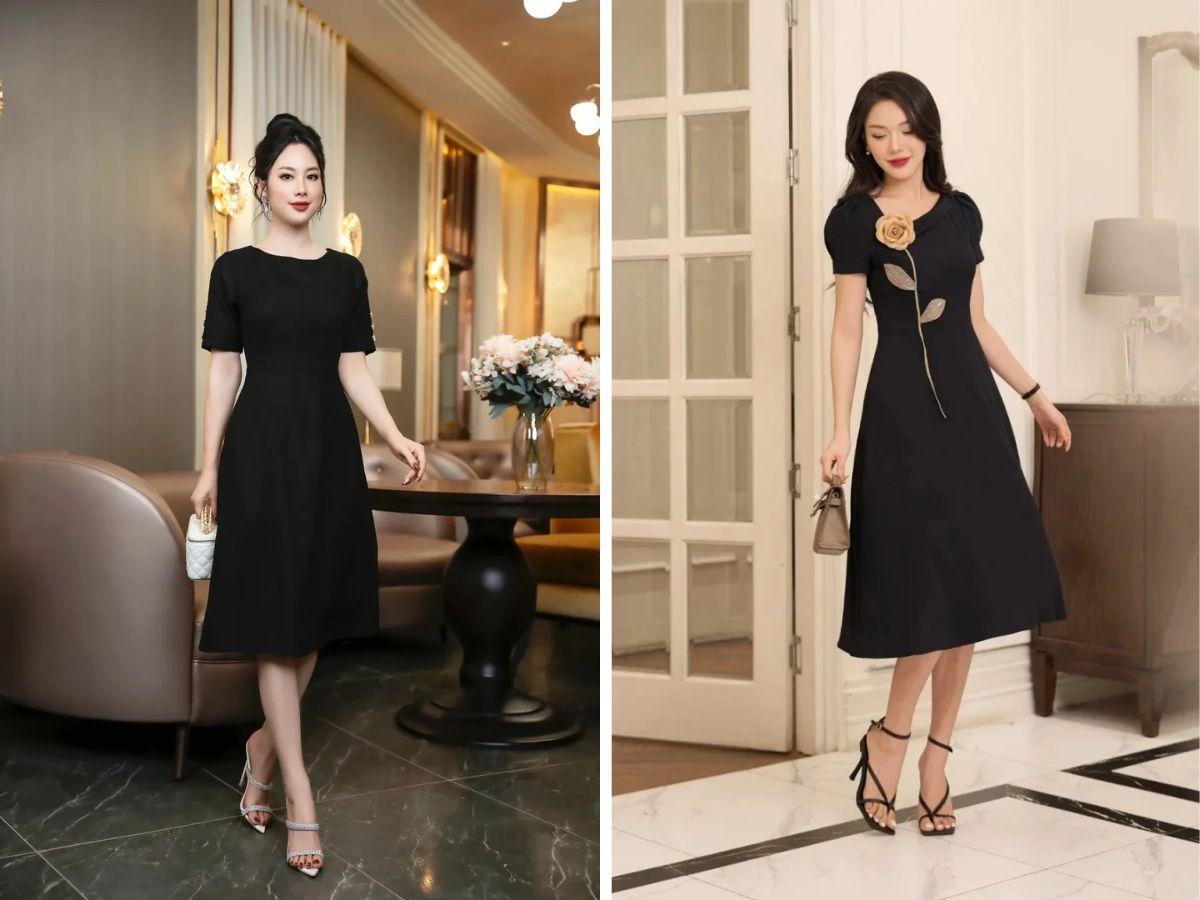 Bí quyết phối đồ và phụ kiện thắp sáng set đồ đen